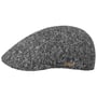 Texas Donegal Wool Flat Cap by Stetson grey-mottled