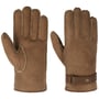 Deerskin Lambswool Gloves by Stetson brown