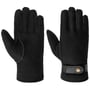 Deerskin Lambswool Gloves by Stetson black