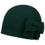 Calima Wool Beanie by Barascon dark green