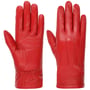 Spencer Leather Gloves by Seeberger red