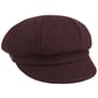 Shetland Wool Newsboy Cap by Lierys bordeaux