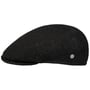 Harris Tweed Gatsby Flat Cap by Lierys black