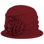Romina Cloche Wool Hat by Lierys bordeaux