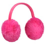 One Colour Faux Fur Ear Warmers by McBURN pink