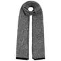 Lemara Twotone Knit Scarf by McBURN black