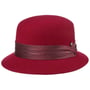 Jolana Wool Cloche Hat by Lierys red