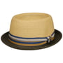 Licano Toyo Pork Pie Straw Hat by Stetson olive