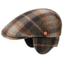Sidney Plus British Lambswool Flat Cap by Mayser brown