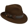 Leila Wool Bogart Hat by Mayser dark brown