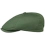 Cotton Twill Flat Cap by Stetson green