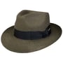 Kendrick Fedora Hemp Hat by Stetson darkolive