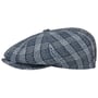 Hatteras Lincott Flat Cap by Stetson blue