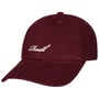 Single Script Corduroy Cap by Reell bordeaux