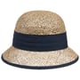 Seagrass Straw Cloche Hat by Seeberger blue