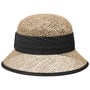 Seagrass Straw Cloche Hat by Seeberger black