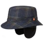 Stuart Blue Sympatex Hat with Ear Flaps by Mayser navy