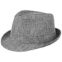 Classic Mélange Trilby Cloth Hat by Lipodo grey