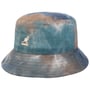 Tie Dye Bucket Cloth Hat by Kangol blue