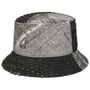 Denim Mashup Bucket Fishing Hat by Kangol anthracite