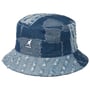 Denim Mashup Bucket Fishing Hat by Kangol denim