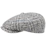 Hatteras Levico Flat Cap by Stetson grey