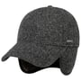 Vilson Wool Cap with Ear Flaps by Stetson anthracite