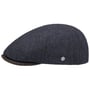 Garrick Virgin Wool Flat Cap by Lierys navy