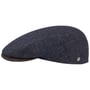 Garrick Ivy Virgin Wool Flat Cap by Lierys navy