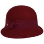 Nannina Soft Wool Hat by Mayser dark red