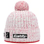 Naja Crystal Pompom Hat by Eisbär white-red