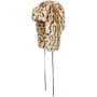 Leopard Trapper Hat by Kangol beige