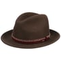 Acker Fedora LiteFelt Hat by Bailey 1922 brown