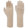 Cashmere Full-Fingered Gloves by Seeberger beige