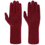 Cashmere Full-Fingered Gloves by Seeberger bordeaux