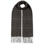 Torsten Cashmink Checked Scarf by Fraas anthracite