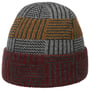Tricolour Beanie With Cuff by Lipodo anthracite