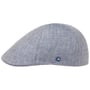Herringbone Flat Cap by Hammaburg blue