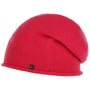 Cashmere Pull on Hat with Rolled Edge by Lierys pink