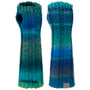 Kalalita Wrist Warmers by Lierys green-blue