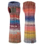 Kalalita Wrist Warmers by Lierys blue-yellow