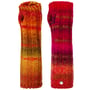 Kalalita Wrist Warmers by Lierys pink-orange