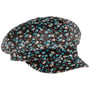Flower Velvet Newsboy Cap by Lierys blue