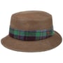 Max Bucket Leather Hat by Alfonso D’Este brown