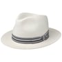 Veliano Fedora Panama Hat by Lierys white