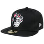 59Fifty Team Fire Orioles Cap by New Era black