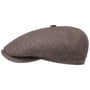 6 Panel Woolin Flat Cap by Stetson blue