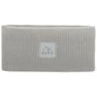 Crossknit Solid Headband by BUFF light grey