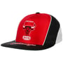 Freethrow Snap Bulls Cap by Mitchell & Ness red