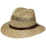 Traveller Leather Band Straw Hat by Lipodo nature